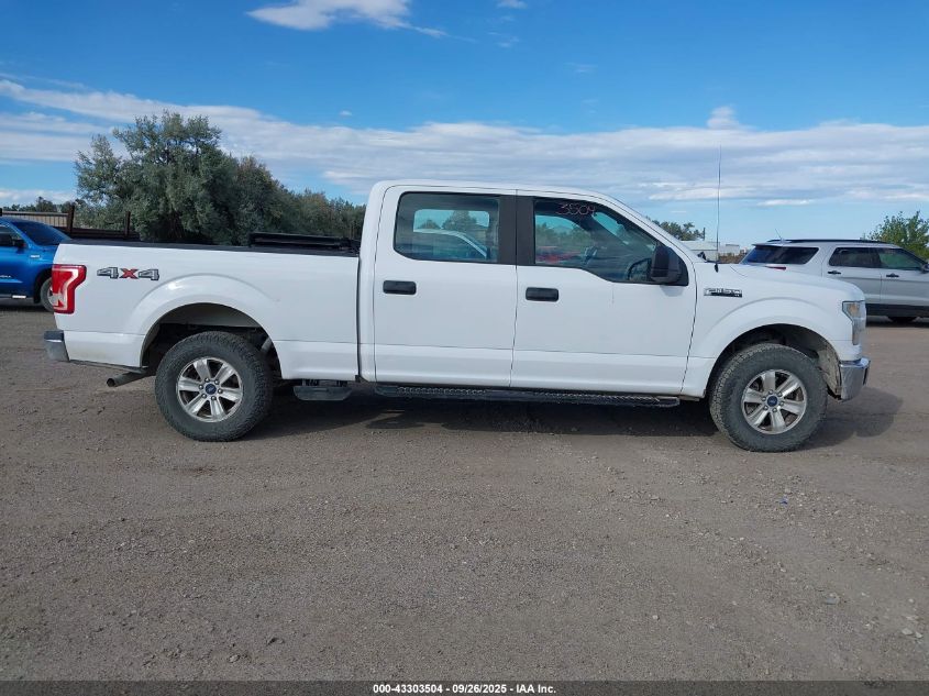 2016 Ford F-150 Xl VIN: 1FTFW1EF1GKE26905 Lot: 43303504