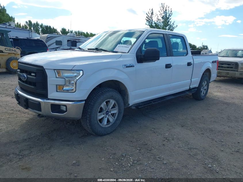 2016 Ford F-150 Xl VIN: 1FTFW1EF1GKE26905 Lot: 43303504