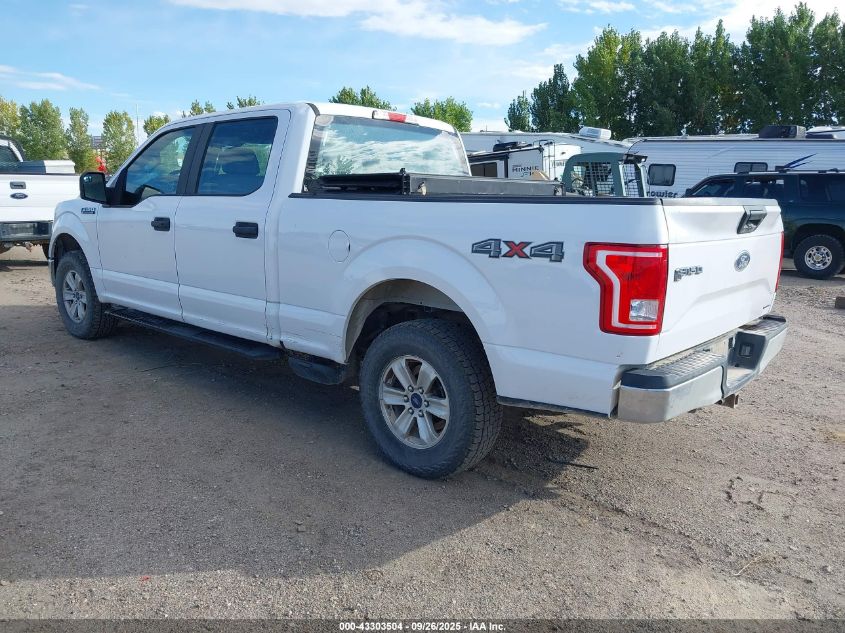 2016 Ford F-150 Xl VIN: 1FTFW1EF1GKE26905 Lot: 43303504