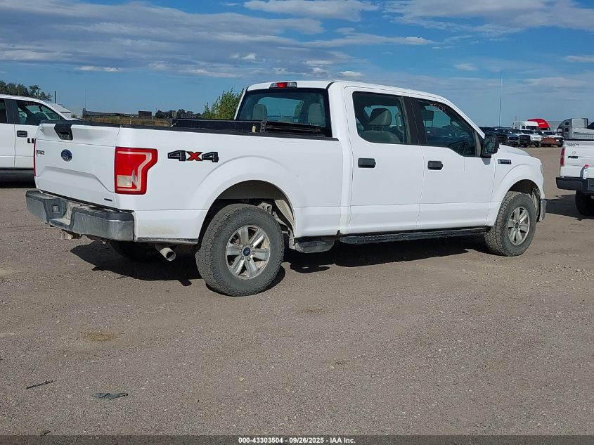 2016 Ford F-150 Xl VIN: 1FTFW1EF1GKE26905 Lot: 43303504