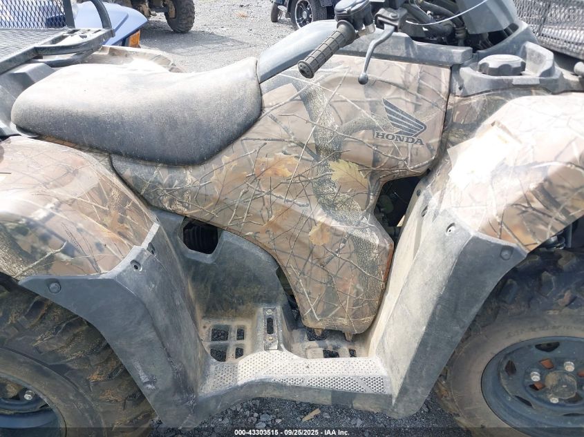 2020 Honda Trx420 Fa VIN: 1HFTE41A5L4600402 Lot: 43303515