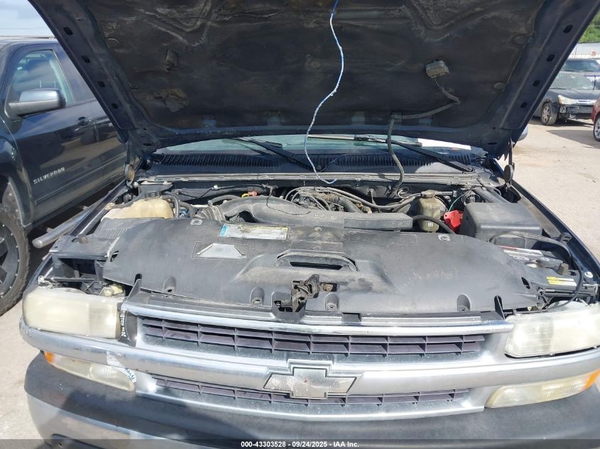 2001 Chevrolet Tahoe Ls VIN: 1GNEK13TX1J261330 Lot: 43303528