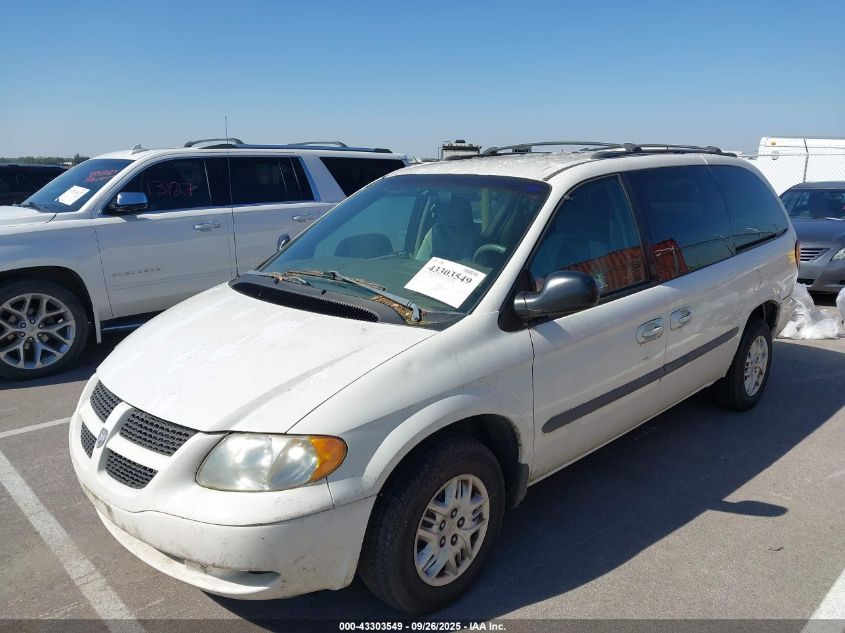 2002 Dodge Grand Caravan El VIN: 1B4GP34352B614496 Lot: 43303549