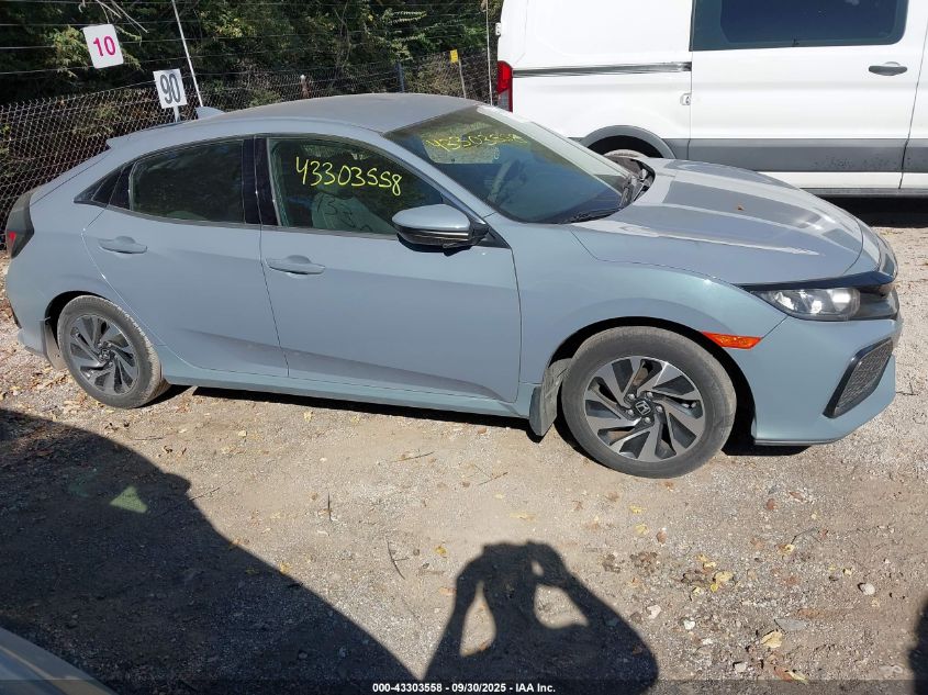 2017 Honda Civic Lx VIN: SHHFK7G26HU224390 Lot: 43303558