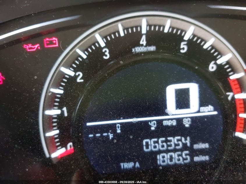 2017 Honda Civic Lx VIN: SHHFK7G26HU224390 Lot: 43303558