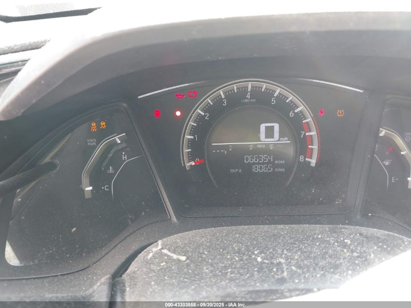 2017 Honda Civic Lx VIN: SHHFK7G26HU224390 Lot: 43303558