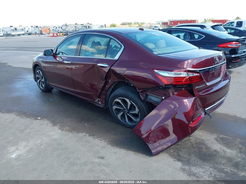 2016 Honda Accord Ex-L brown sedan gasoline 1HGCR2F94GA190489 photo #4