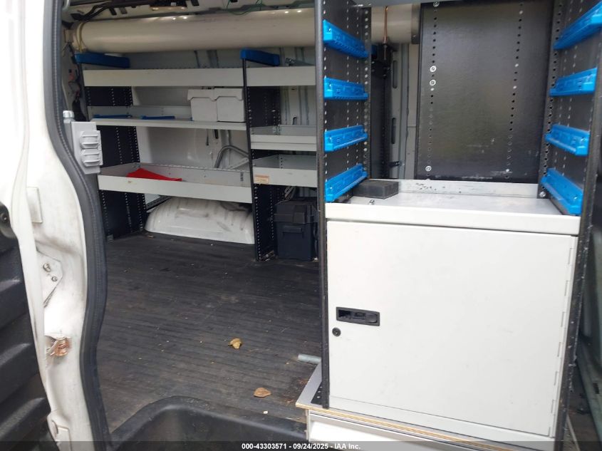 2015 Chevrolet Express 2500 Work Van VIN: 1GCWGFCFXF1160155 Lot: 43303571