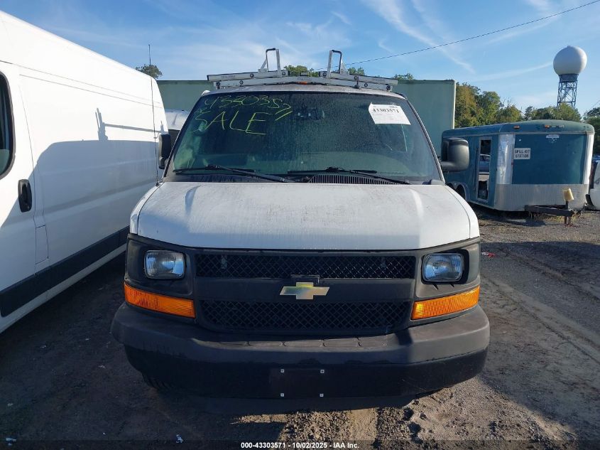 2015 Chevrolet Express 2500 Work Van VIN: 1GCWGFCFXF1160155 Lot: 43303571