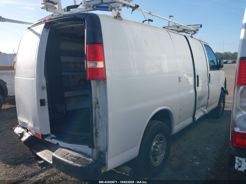 2015 Chevrolet Express 2500 Work Van VIN: 1GCWGFCFXF1160155 Lot: 43303571