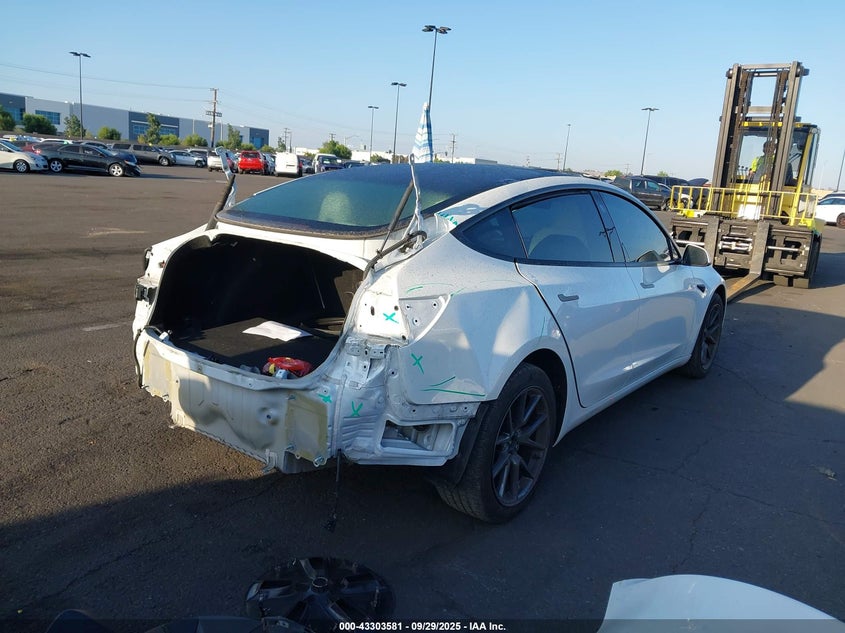 2023 Tesla Model 3 Rear-Wheel Drive VIN: 5YJ3E1EA2PF499871 Lot: 43303581