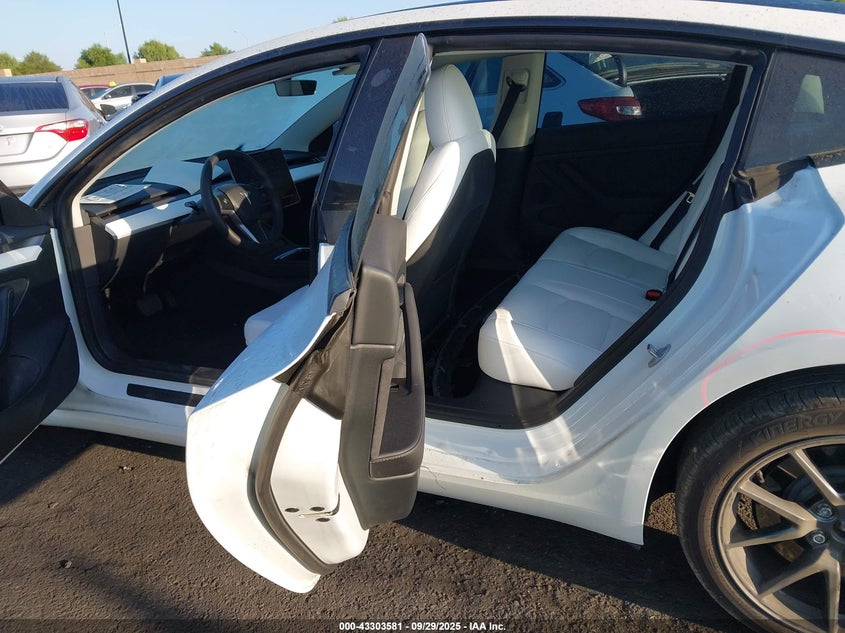 2023 Tesla Model 3 Rear-Wheel Drive VIN: 5YJ3E1EA2PF499871 Lot: 43303581