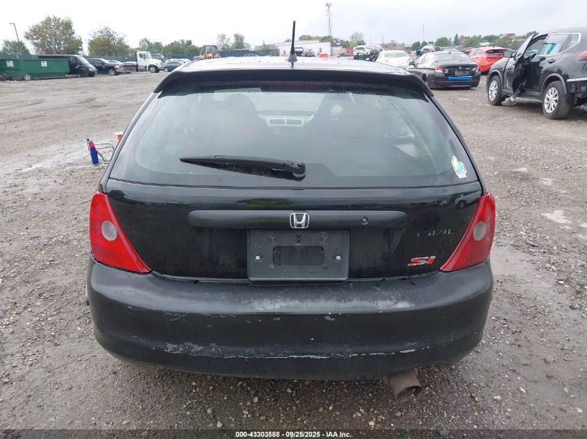 2003 Honda Civic Si VIN: SHHEP33693U407502 Lot: 43303588