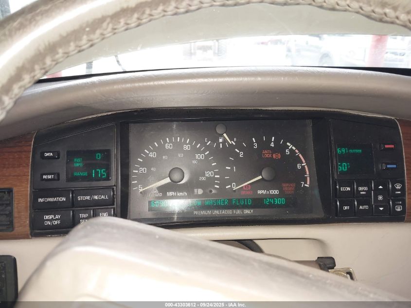 1992 Cadillac Seville VIN: 1G6KS53B9NU843310 Lot: 43303612