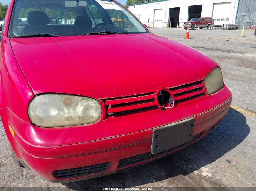 2005 Volkswagen Golf Gls 2.0L VIN: 9BWGL61J854009874 Lot: 43303624