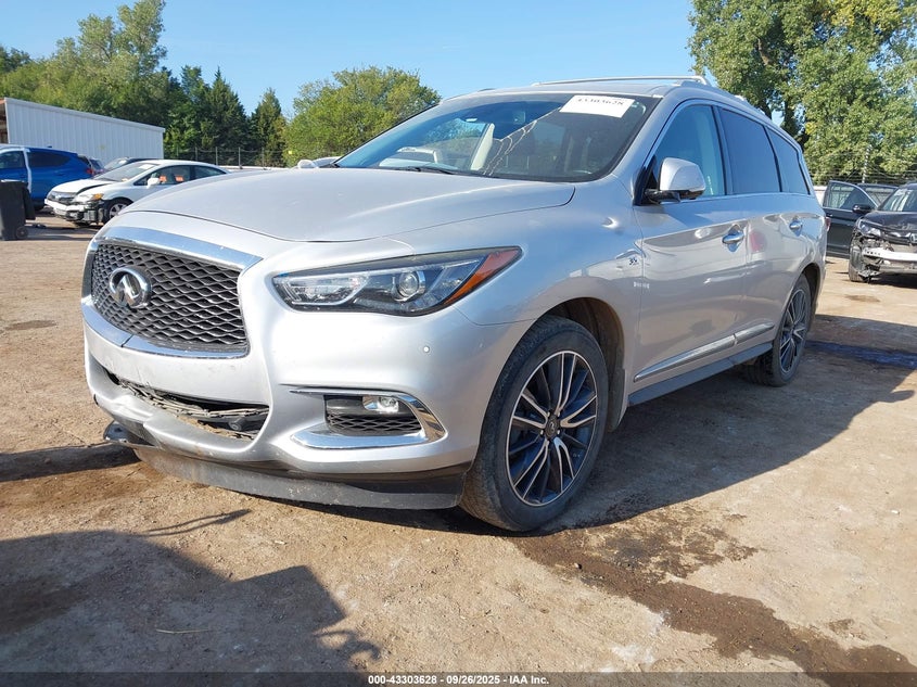 2018 Infiniti Qx60 silver other gasoline 5N1DL0MM9JC509800 photo #3
