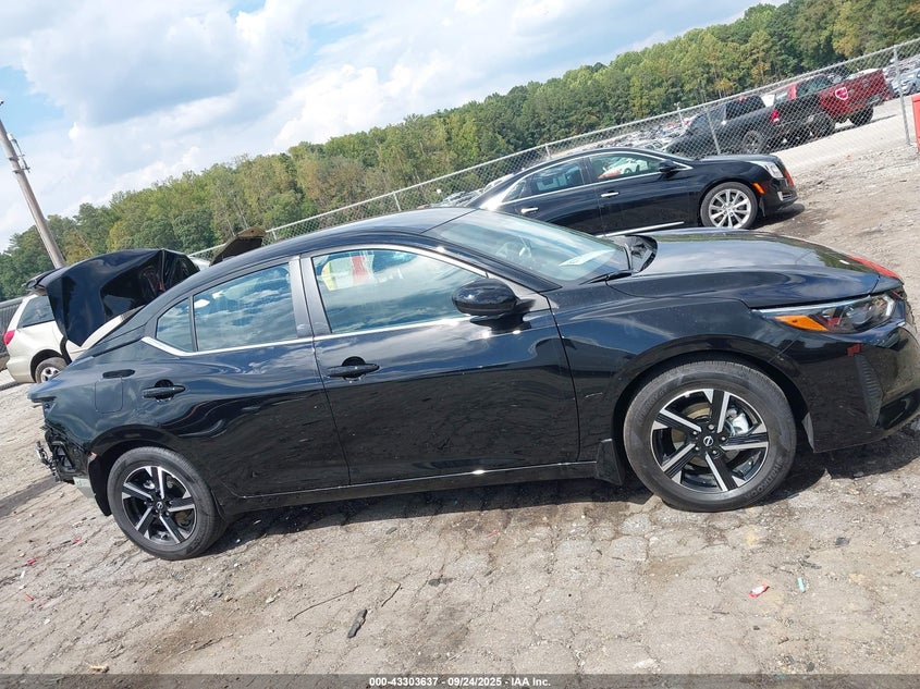 2025 Nissan Sentra Sv VIN: 3N1AB8CV5SY375771 Lot: 43303637