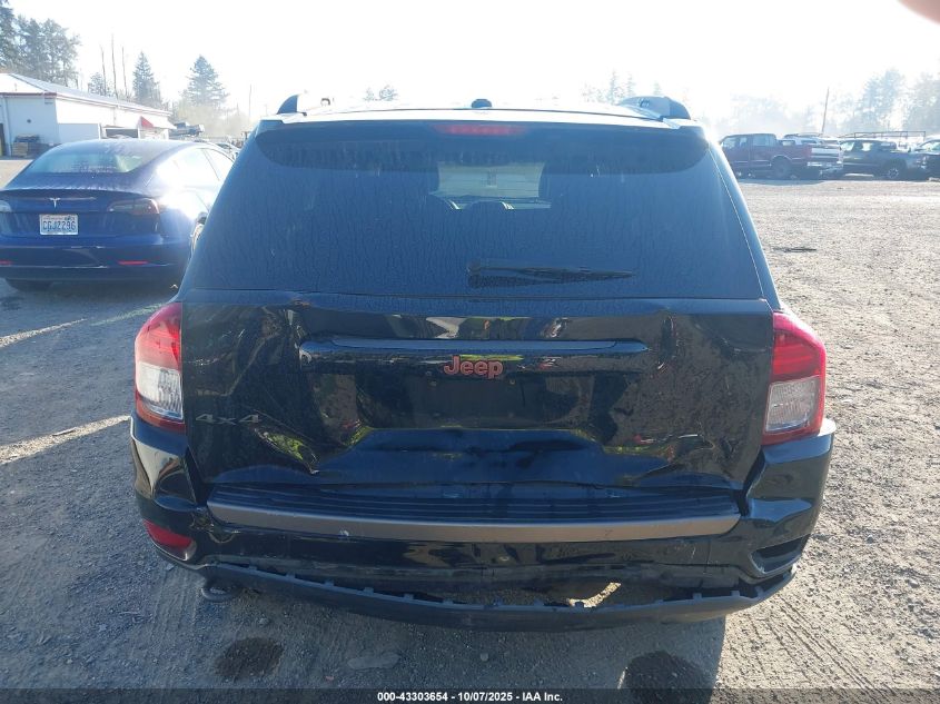 2017 Jeep Compass 75Th Anniversary Edition 4X4 VIN: 1C4NJDBBXHD173649 Lot: 43303654
