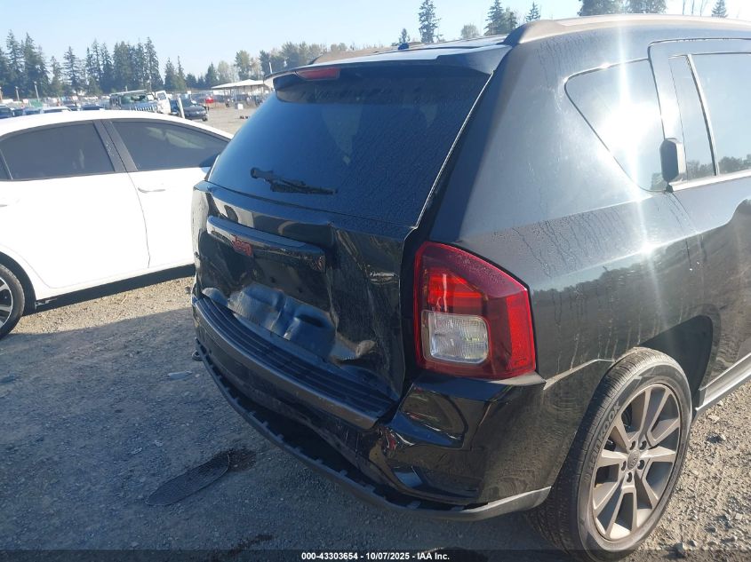 2017 Jeep Compass 75Th Anniversary Edition 4X4 VIN: 1C4NJDBBXHD173649 Lot: 43303654