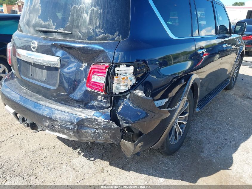 2018 Nissan Armada Sl VIN: JN8AY2NC0J9557777 Lot: 43303667