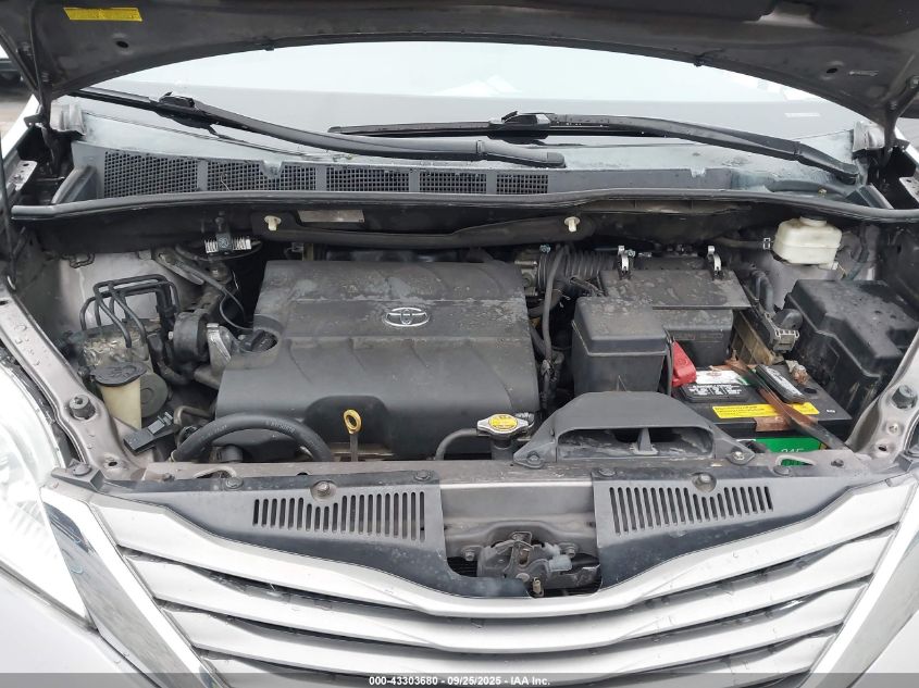 2013 Toyota Sienna Xle V6 8 Passenger VIN: 5TDYK3DC6DS320946 Lot: 43303680