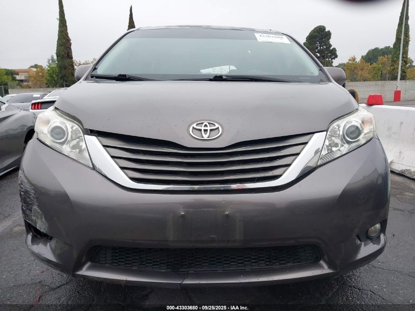 2013 Toyota Sienna Xle V6 8 Passenger VIN: 5TDYK3DC6DS320946 Lot: 43303680