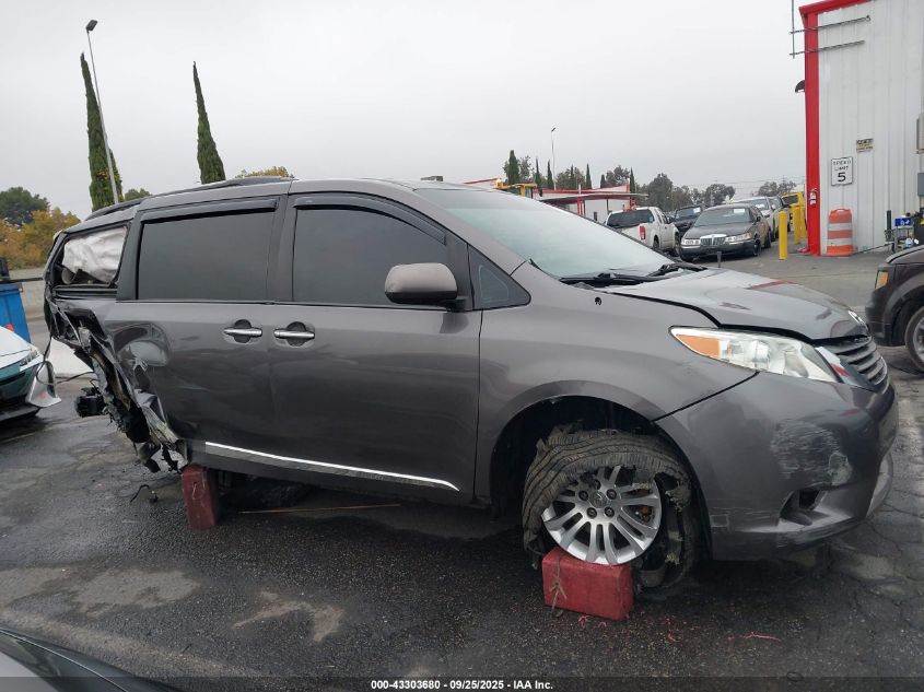 2013 Toyota Sienna Xle V6 8 Passenger VIN: 5TDYK3DC6DS320946 Lot: 43303680