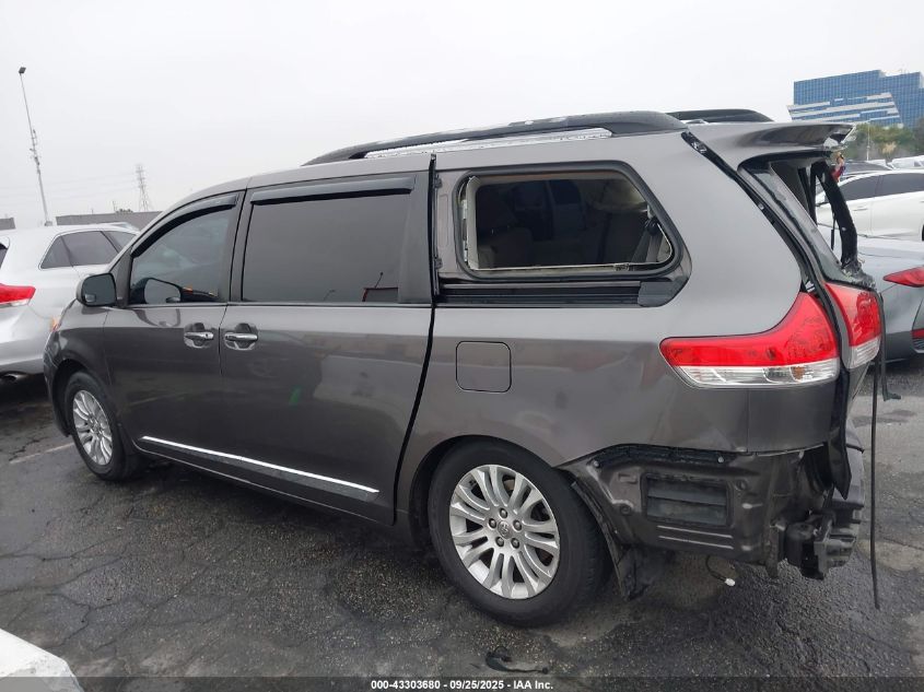 2013 Toyota Sienna Xle V6 8 Passenger VIN: 5TDYK3DC6DS320946 Lot: 43303680