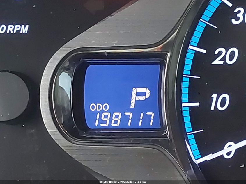 2013 Toyota Sienna Xle V6 8 Passenger VIN: 5TDYK3DC6DS320946 Lot: 43303680