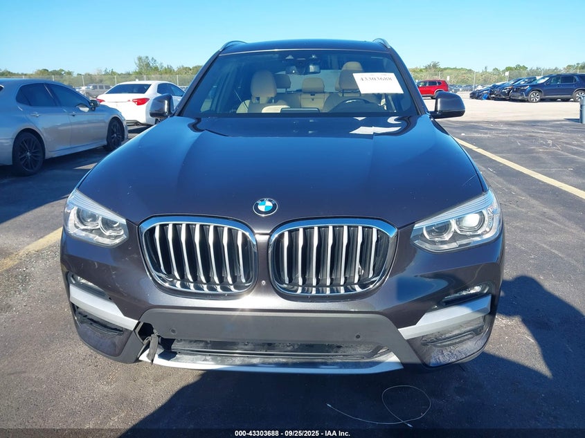2021 BMW X3 SDRIVE30I - 5UXTY3C07M9E58110