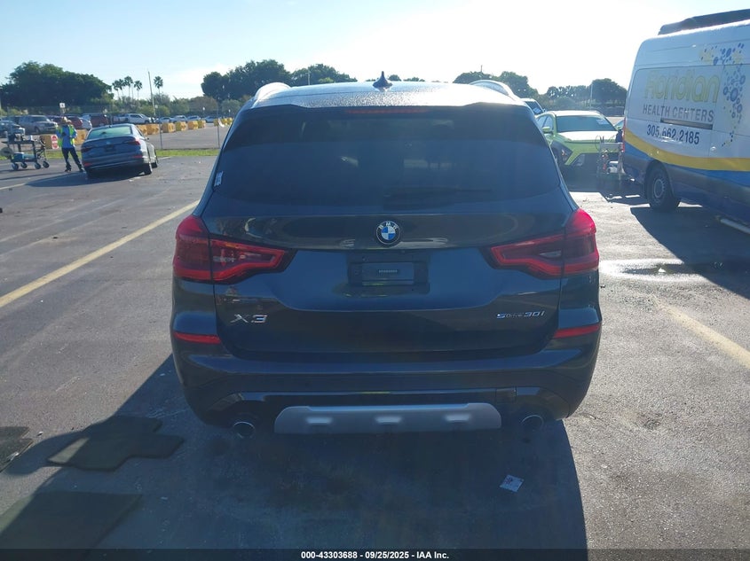 2021 BMW X3 SDRIVE30I - 5UXTY3C07M9E58110