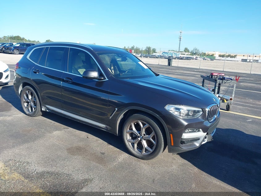 2021 BMW X3 SDRIVE30I - 5UXTY3C07M9E58110