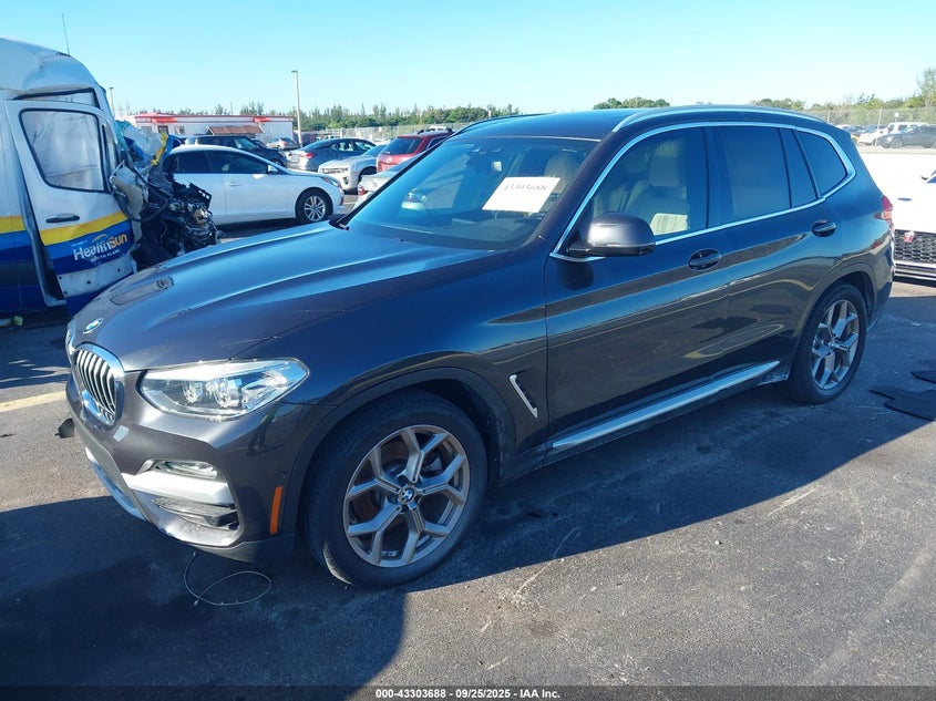 2021 BMW X3 SDRIVE30I - 5UXTY3C07M9E58110