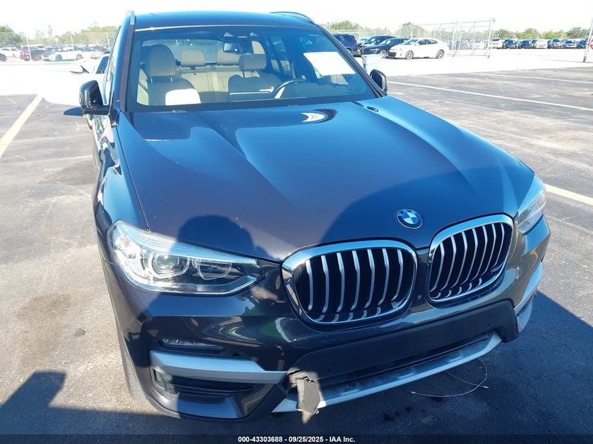 2021 BMW X3 SDRIVE30I - 5UXTY3C07M9E58110