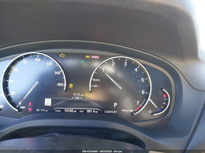 2021 BMW X3 SDRIVE30I - 5UXTY3C07M9E58110