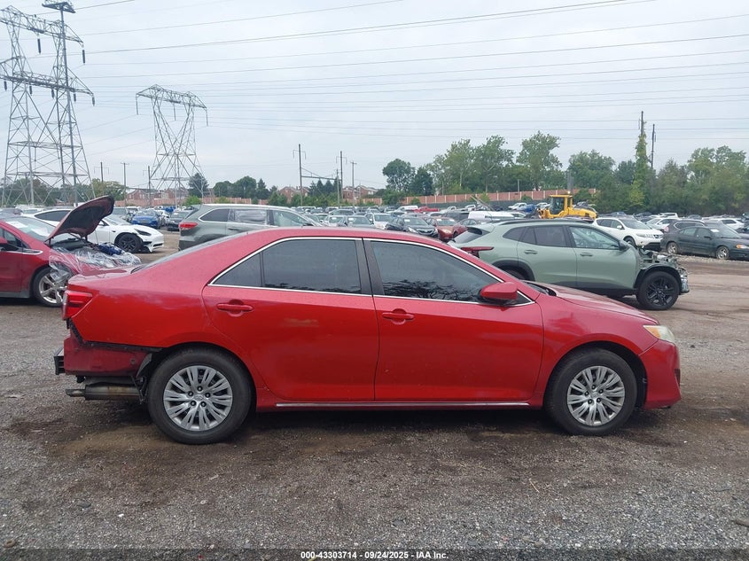 2012 Toyota Camry Le VIN: 4T1BF1FK0CU600709 Lot: 43303714
