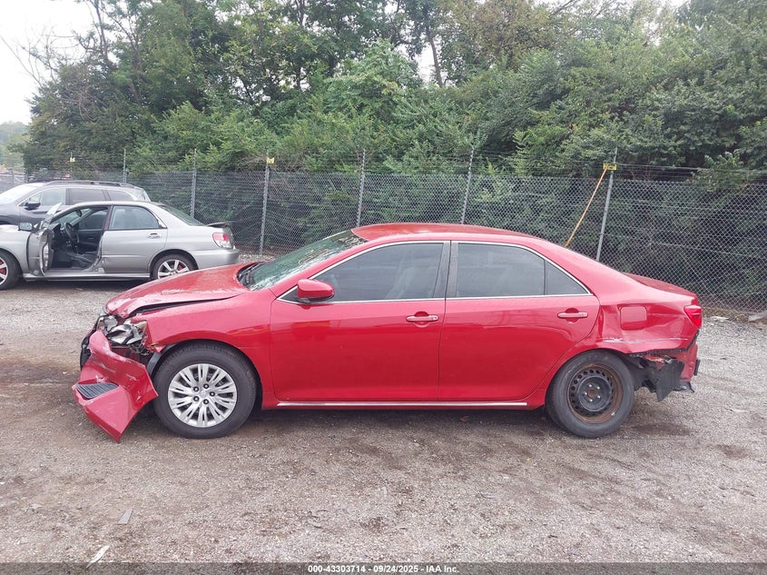 2012 Toyota Camry Le VIN: 4T1BF1FK0CU600709 Lot: 43303714