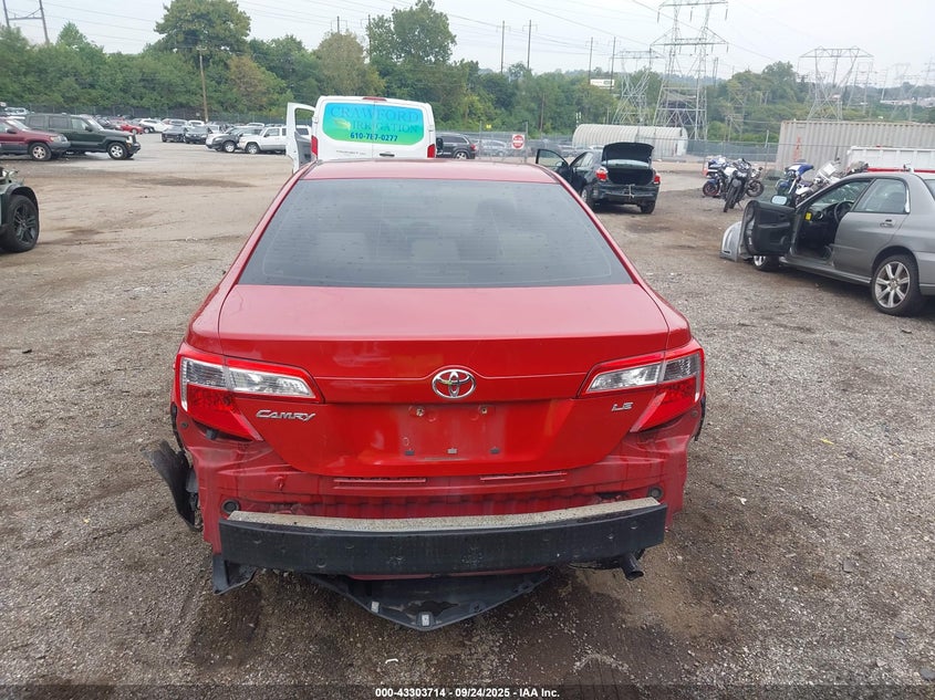 2012 Toyota Camry Le VIN: 4T1BF1FK0CU600709 Lot: 43303714