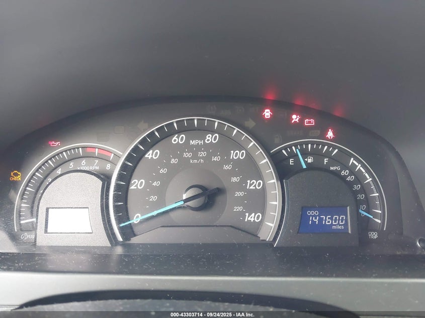 2012 Toyota Camry Le VIN: 4T1BF1FK0CU600709 Lot: 43303714