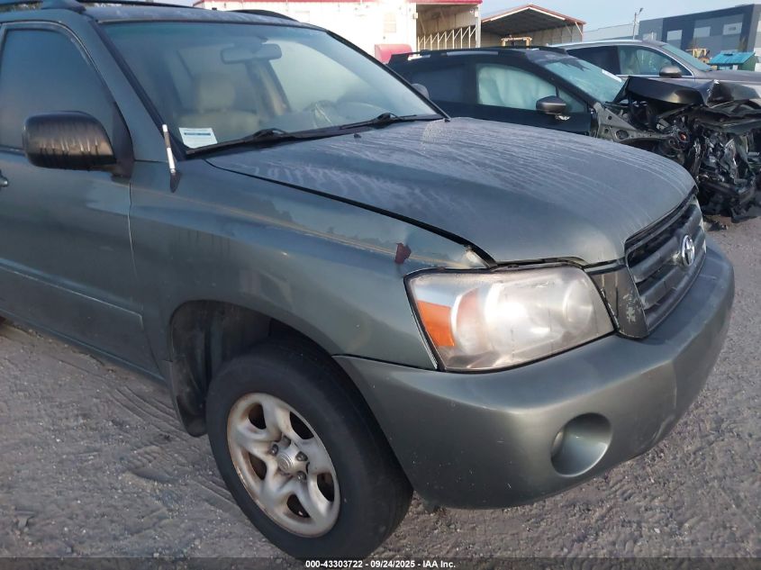 2004 Toyota Highlander VIN: JTEGD21A140088709 Lot: 43303722