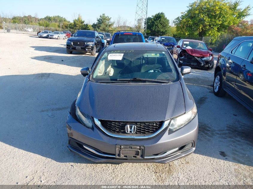 2014 Honda Civic Ex VIN: 19XFB2F89EE040444 Lot: 43303739