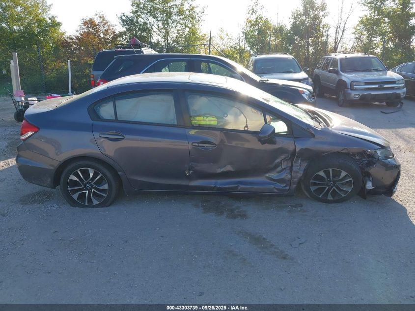 2014 Honda Civic Ex VIN: 19XFB2F89EE040444 Lot: 43303739