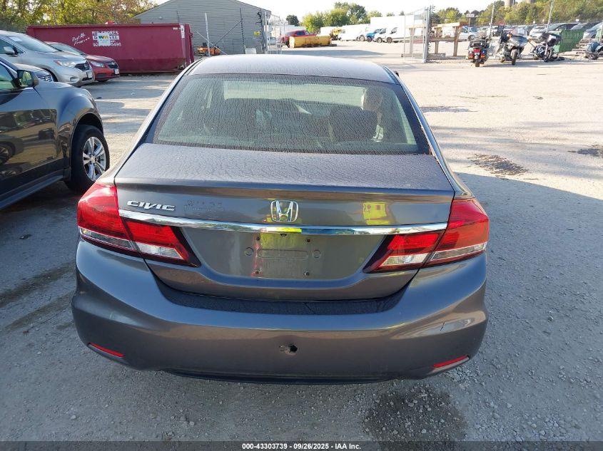 2014 Honda Civic Ex VIN: 19XFB2F89EE040444 Lot: 43303739
