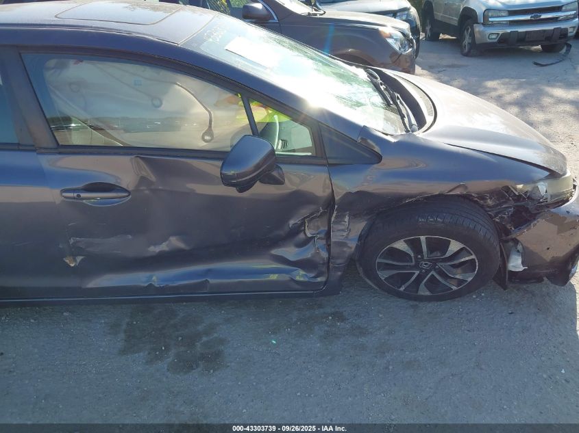 2014 Honda Civic Ex VIN: 19XFB2F89EE040444 Lot: 43303739