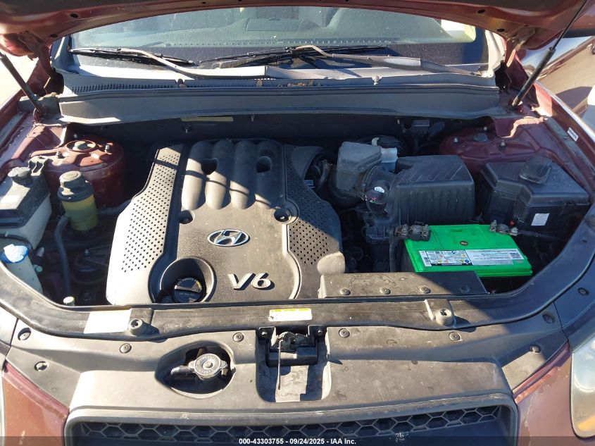 2008 Hyundai Santa Fe Gls VIN: 5NMSG13D88H189596 Lot: 43303755