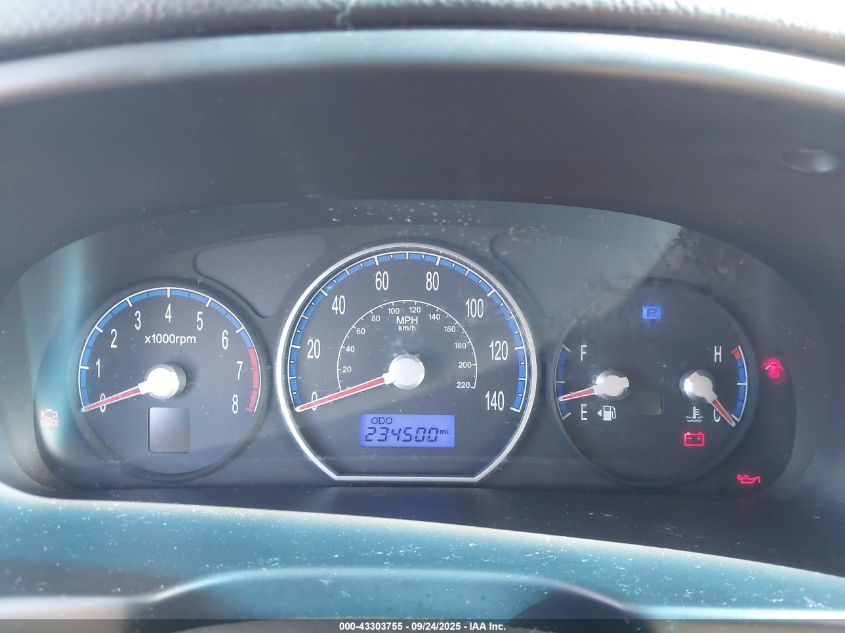 2008 Hyundai Santa Fe Gls VIN: 5NMSG13D88H189596 Lot: 43303755