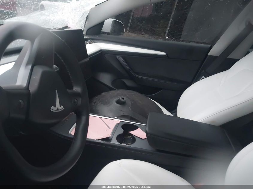 2022 Tesla Model 3 Rear-Wheel Drive VIN: 5YJ3E1EAXNF349567 Lot: 43303787