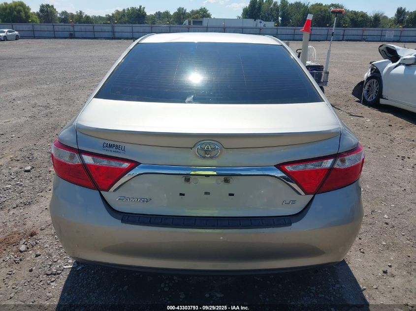 2017 Toyota Camry Le VIN: 4T1BF1FK7HU297144 Lot: 43303793
