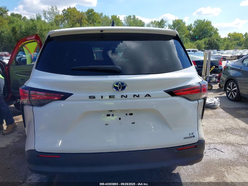 2021 Toyota Sienna Le VIN: 5TDKRKEC0MS045181 Lot: 43303803