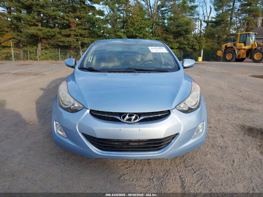 2013 Hyundai Elantra Gls VIN: KMHDH4AE6DU579176 Lot: 43303805